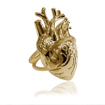 Heart Vascular Ring - Guld