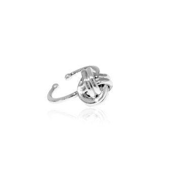 Plain Knot Ring - Silver