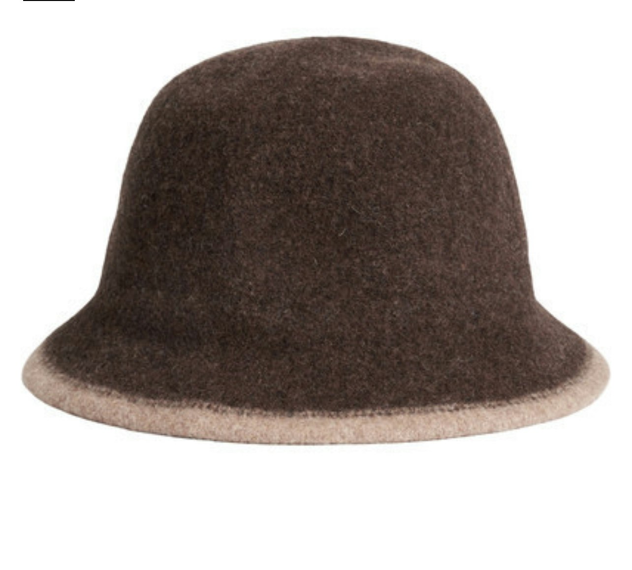 Bucket Hat - Brown/Beige