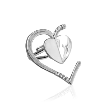 Heart Multi Ring - Silver