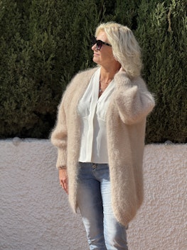Mohairkofta - Beige
