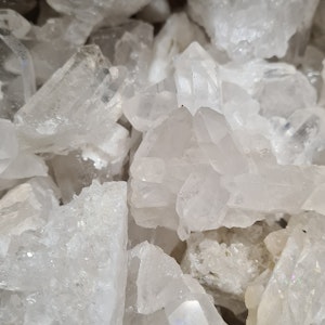 Bergskristallkluster (per 5 kg)