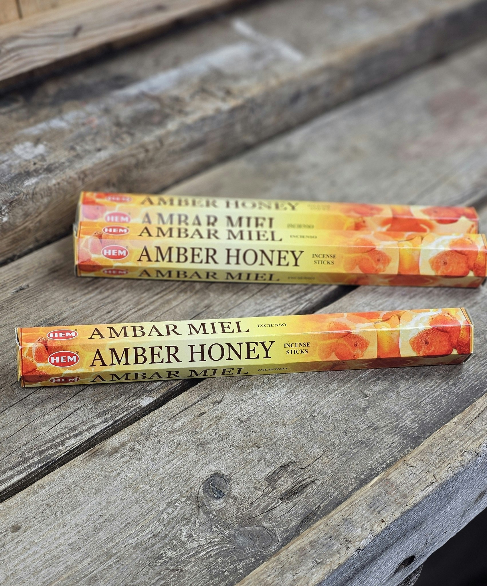 HEM - Amber Honey, rökelsepinnar