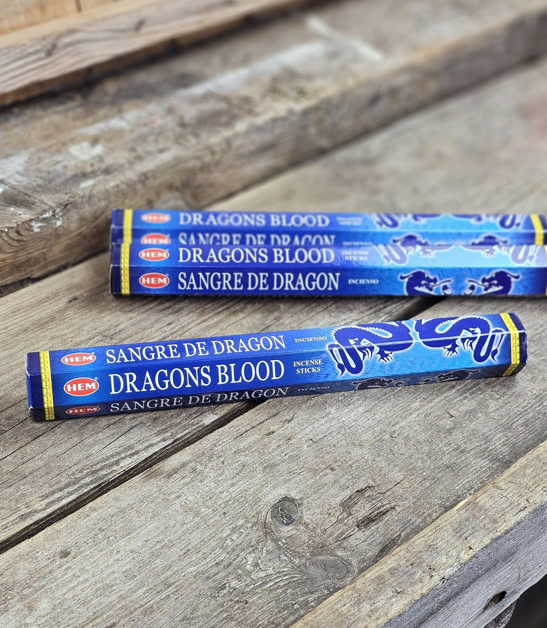 HEM - Dragon's Blood (blue), rökelsepinnar