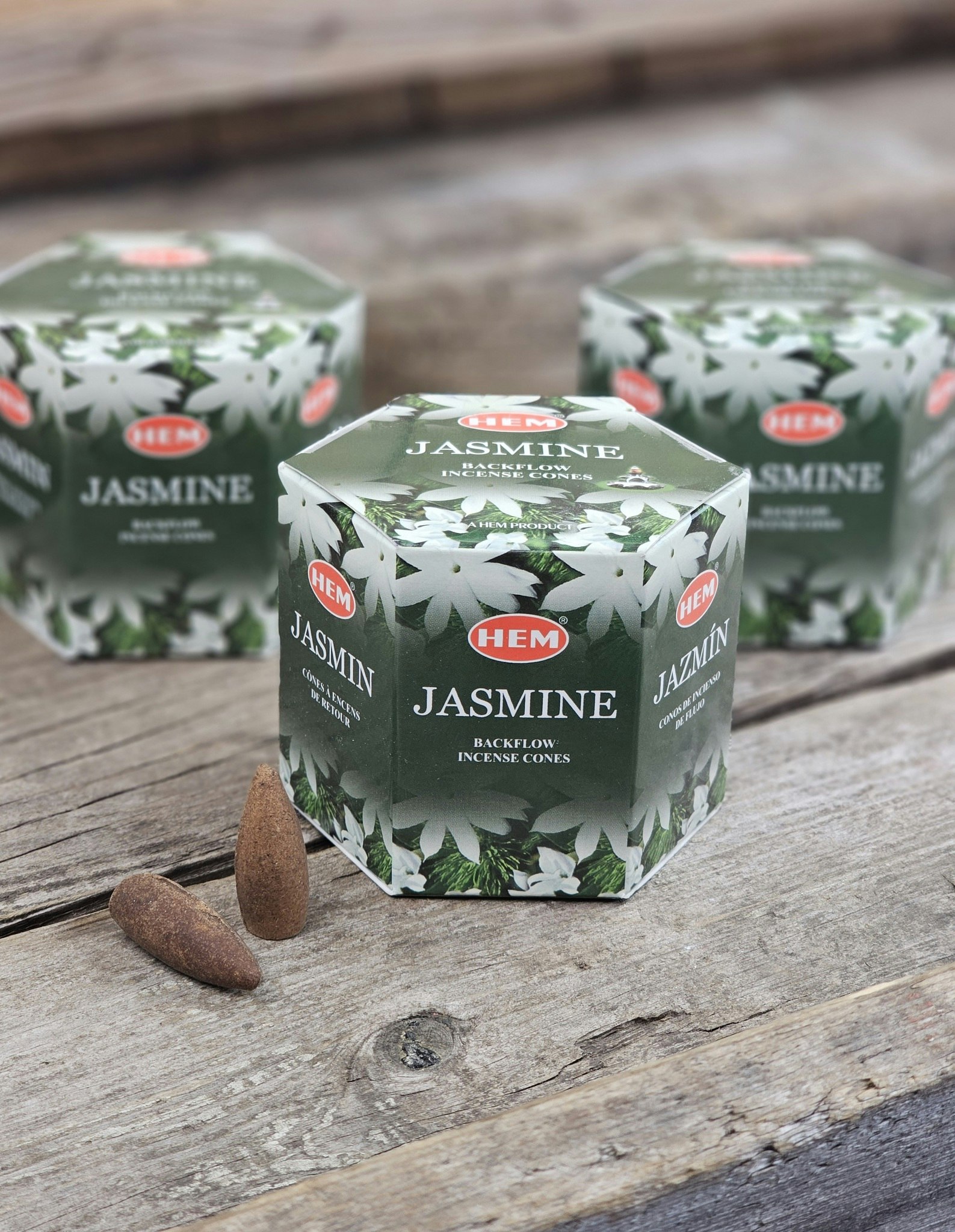 HEM - Jasmine, rökelsekoner backflow