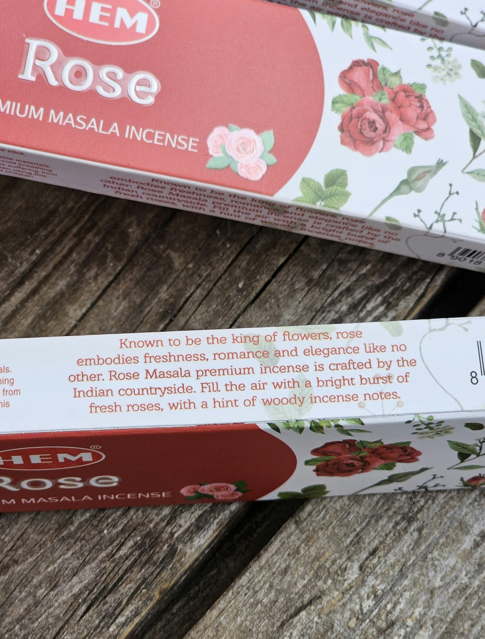 HEM - Rose Premium Masala Incense, rökelsepinnar