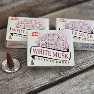 HEM - White Musk, rökelsekoner