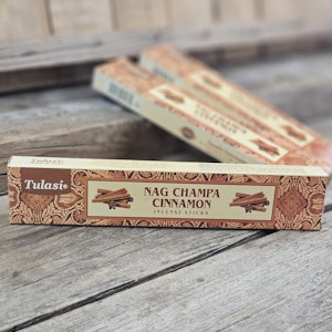 Tulasi - Nag Champa Cinnamon, rökelsepinnar