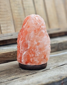 Himalaya Saltkristall, lampa orange
