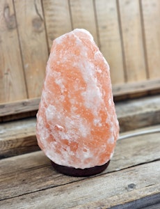 Himalaya Saltkristall, lampa orange XL