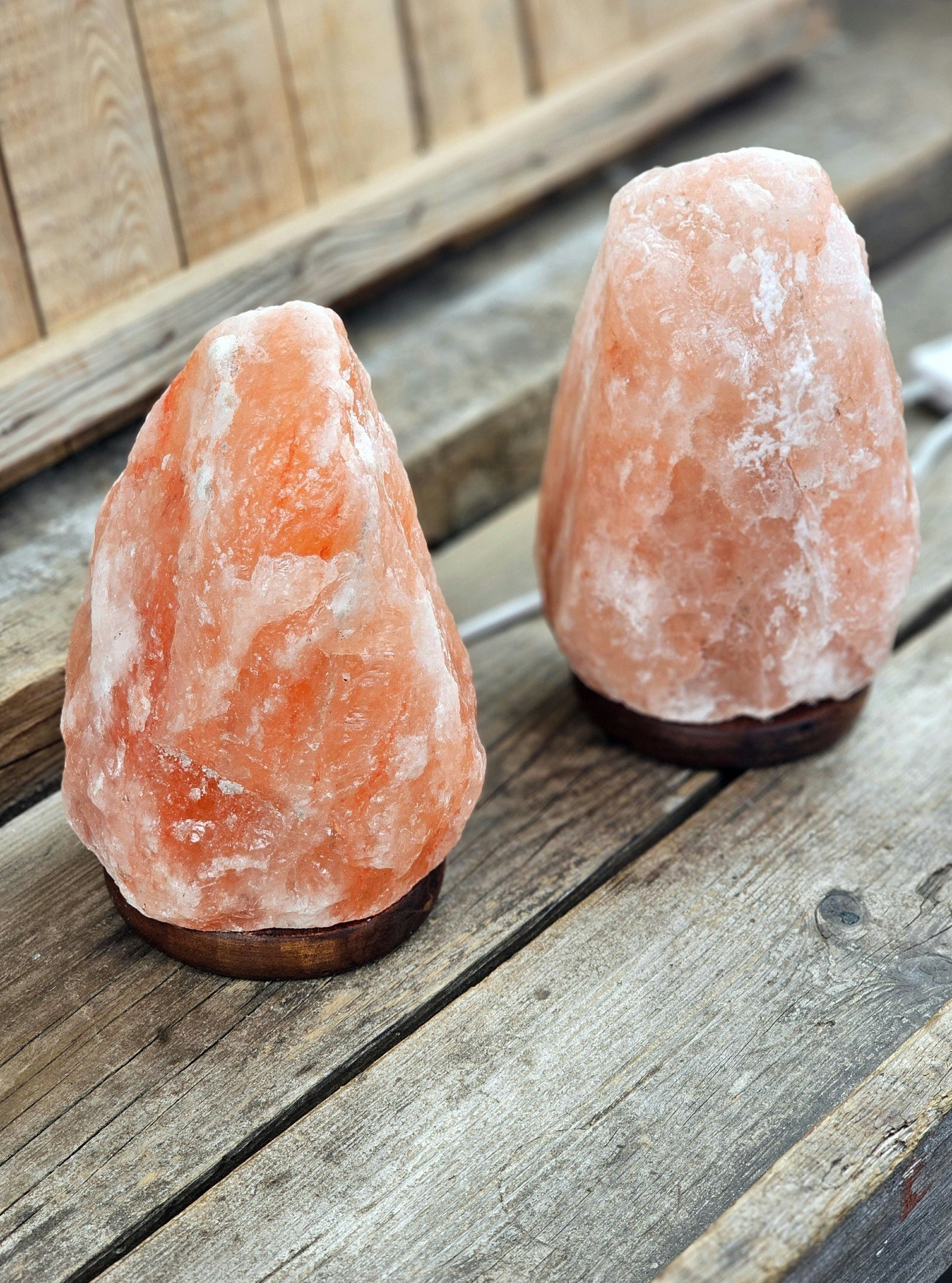 Himalaya Saltkristall, lampa orange