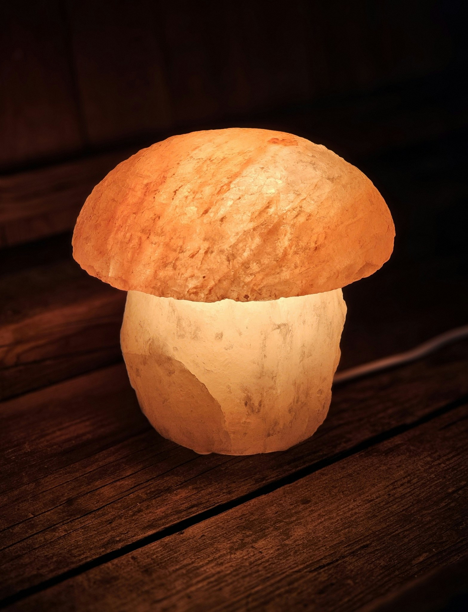 Himalaya Saltkristall, lampa svamp