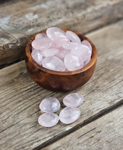 Rosenkvarts, mini touchstone