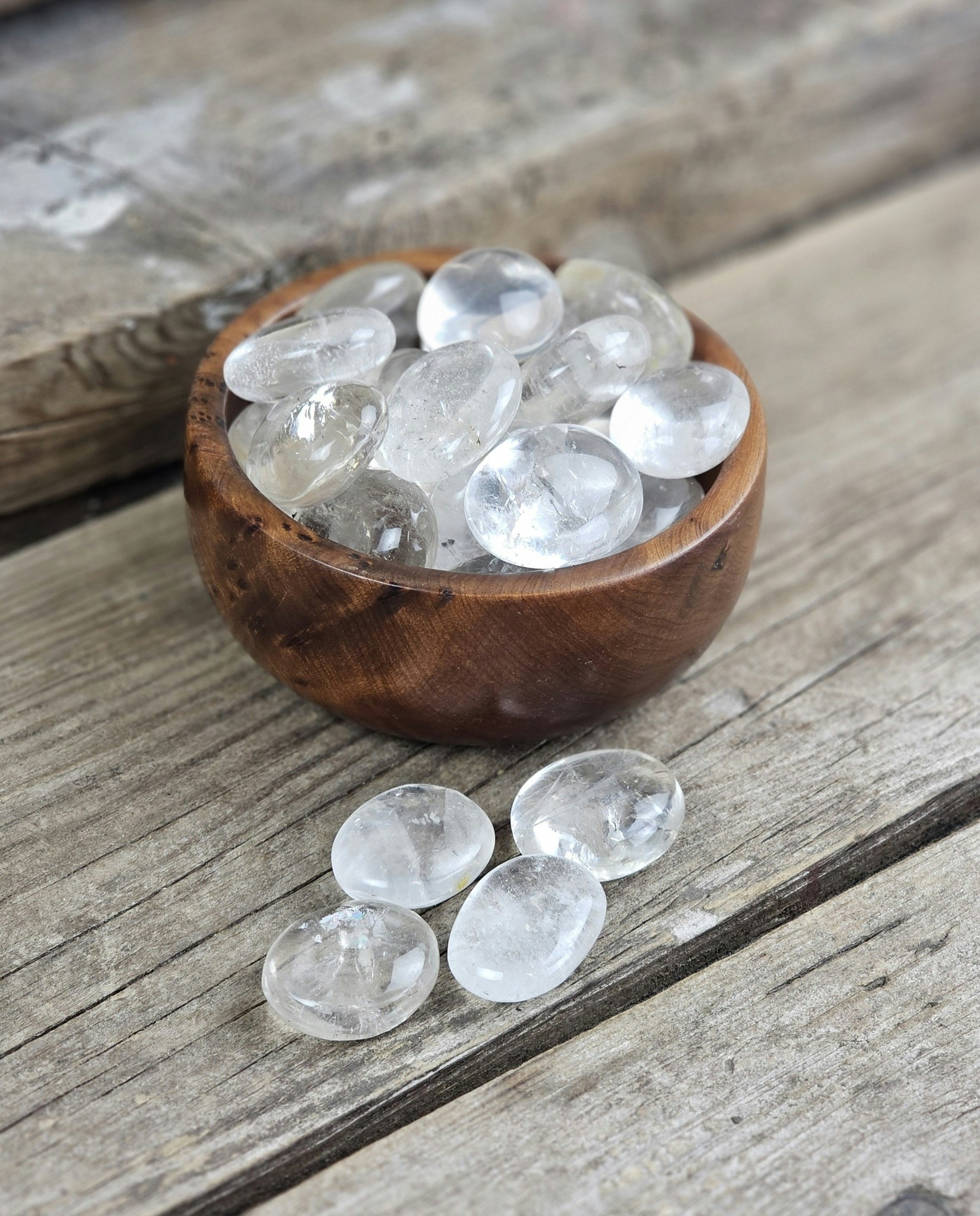 Bergkristall, mini touchstone