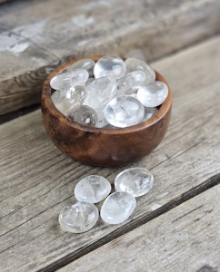 Bergkristall, mini touchstone