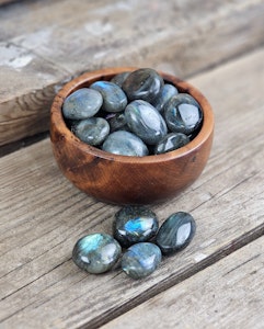 Labradorit, mini touchstone