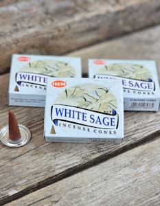 HEM - White Sage, rökelsekoner