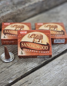 HEM - Sandalwood, rökelsekoner
