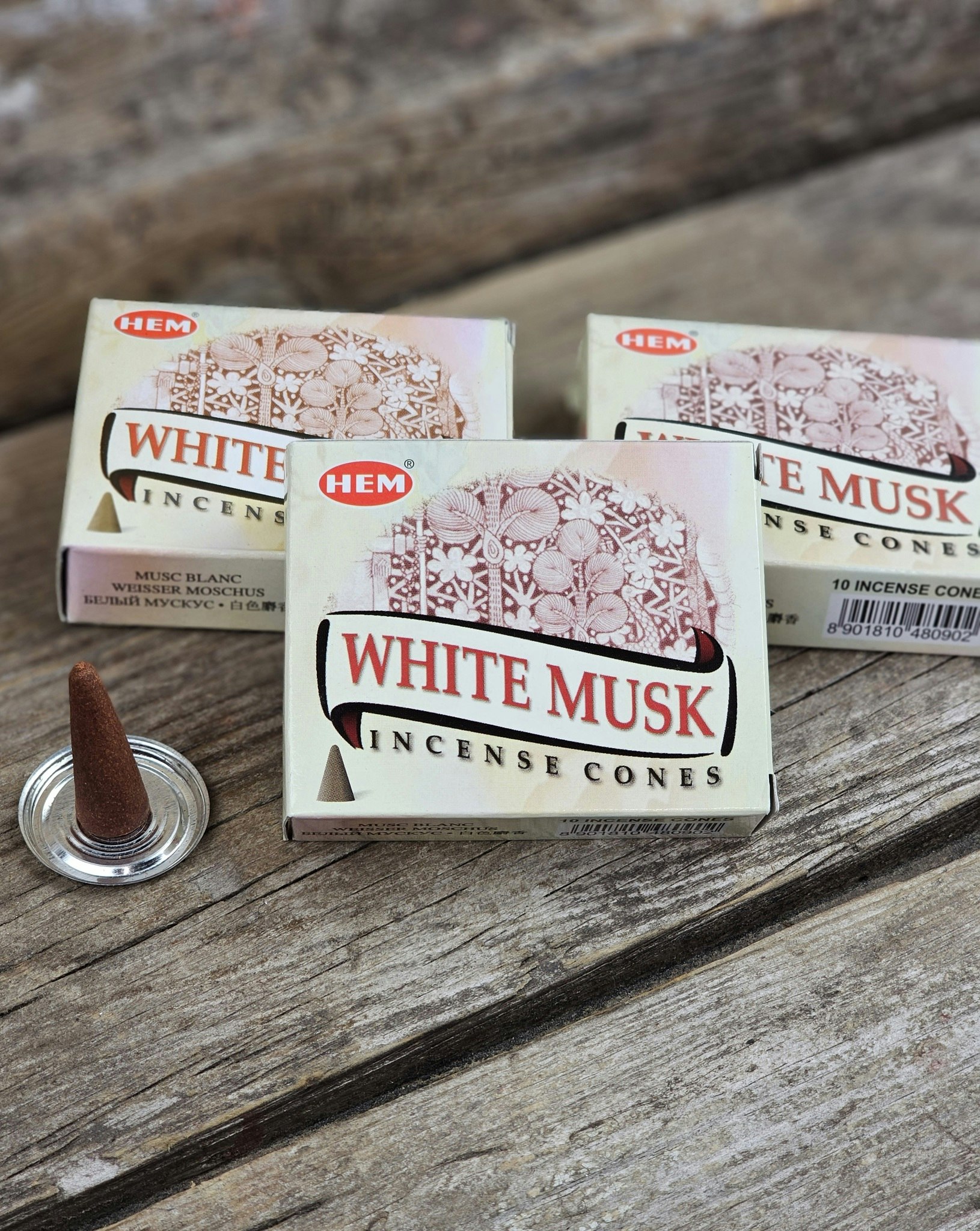HEM - White Musk, rökelsekoner