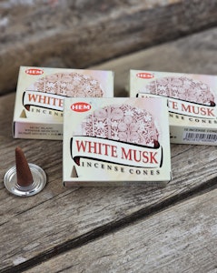 HEM - White Musk, rökelsekoner