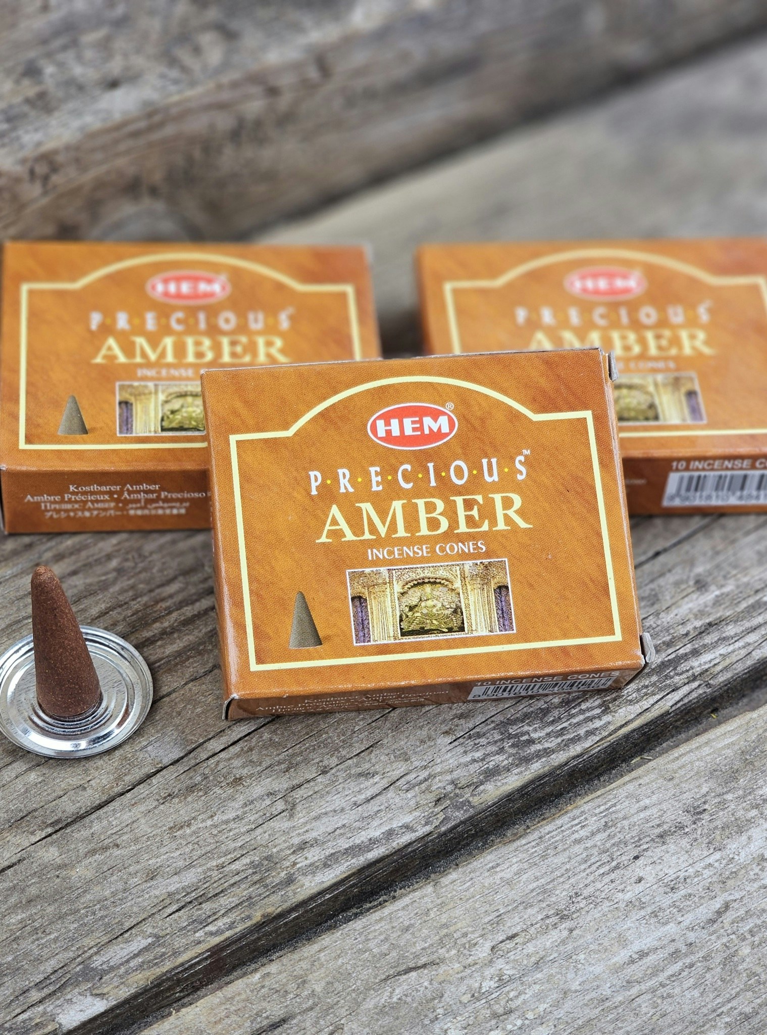 HEM - Precious Amber, rökelsekoner
