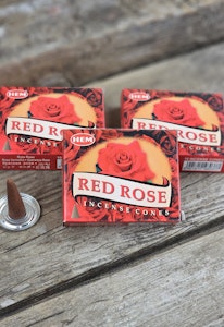 HEM - Red Rose, rökelsekoner