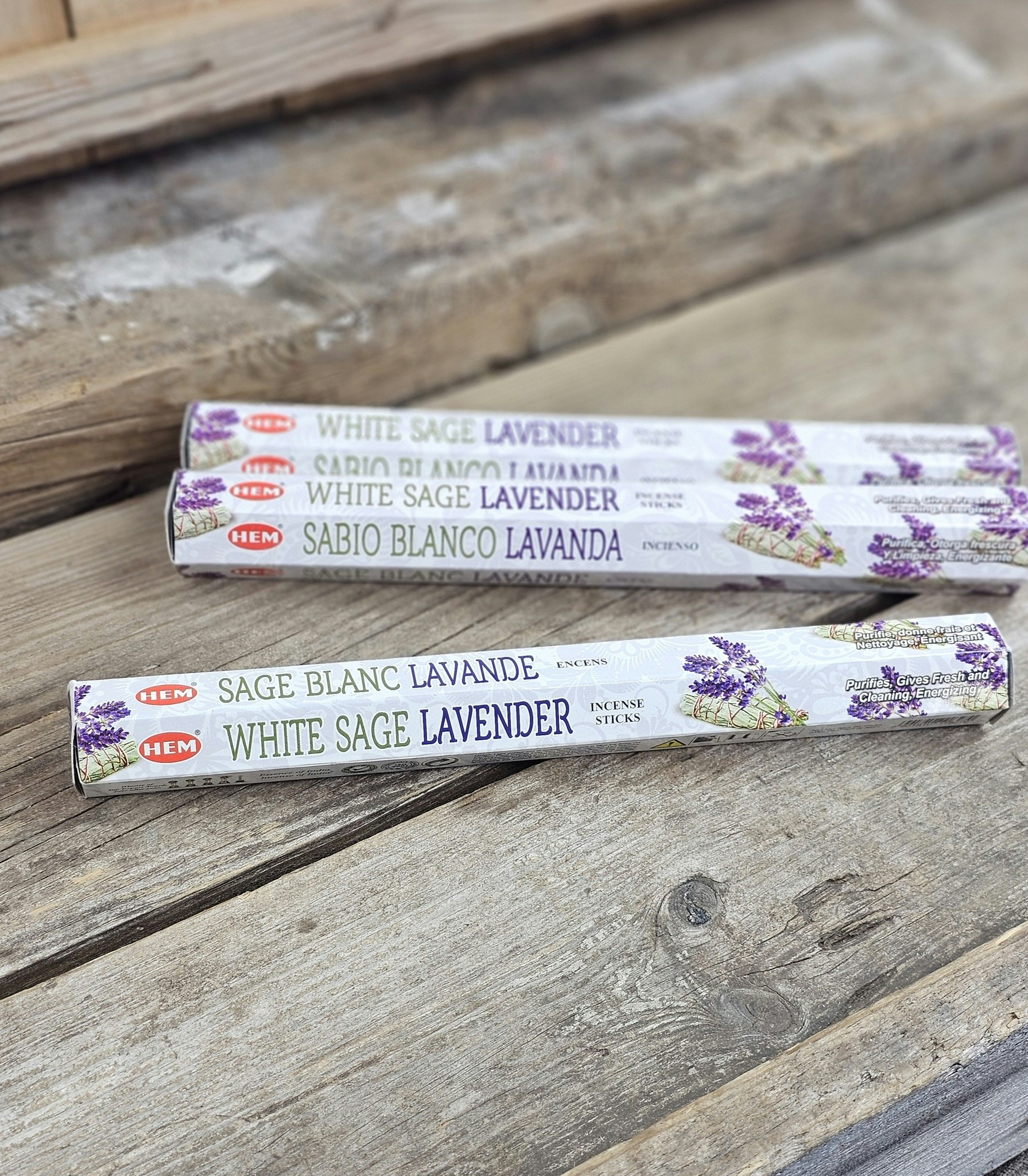 HEM - White Sage Lavender, rökelsepinnar