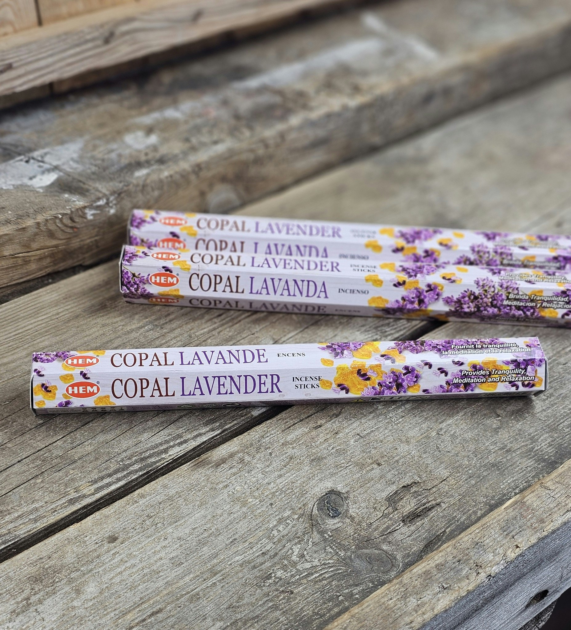 HEM - Copal Lavender, rökelsepinnar