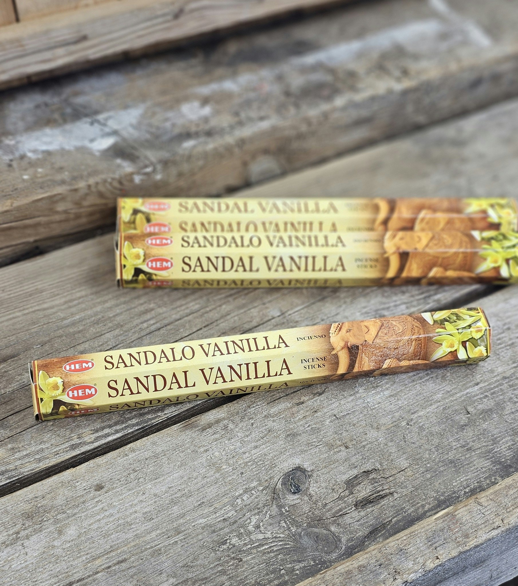 HEM - Sandal Vanilla, rökelsepinnar