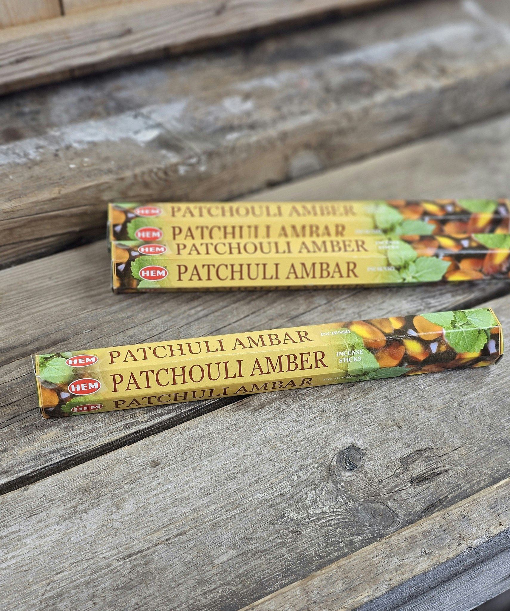 HEM - Patchouli Amber, rökelsepinnar