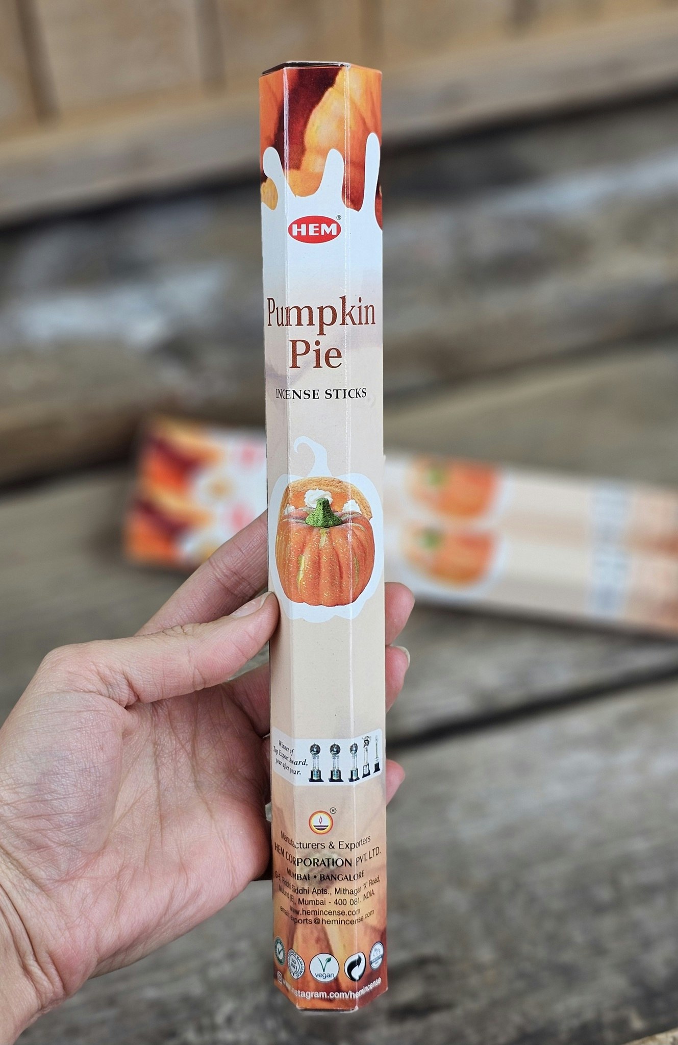 HEM - Pumpkin Pie, rökelsepinnar