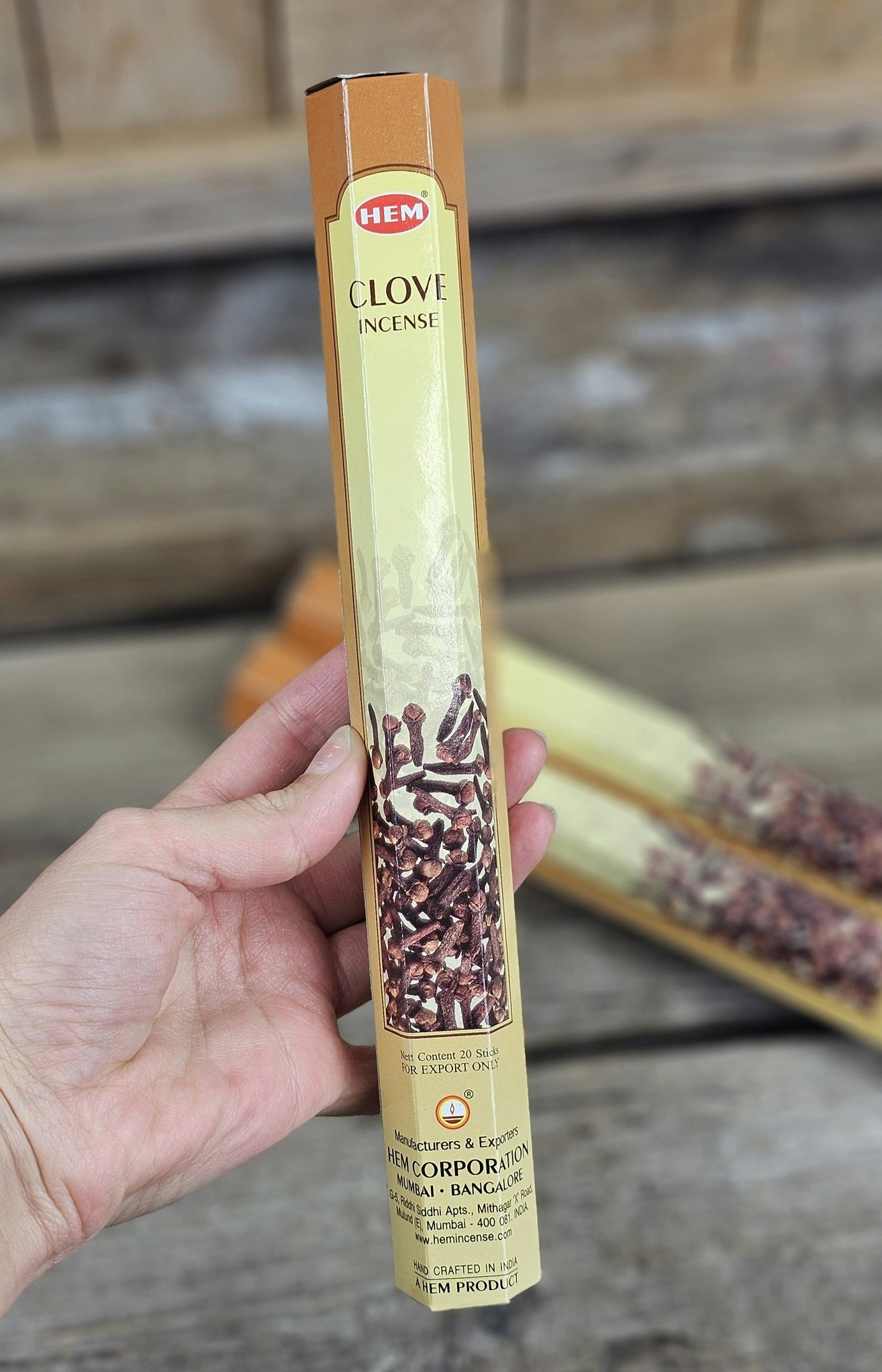 HEM - Clove, rökelsepinnar