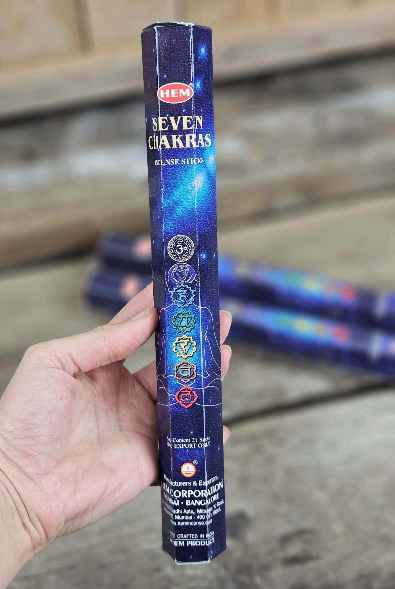 HEM - Seven Chakras, rökelsepinnar