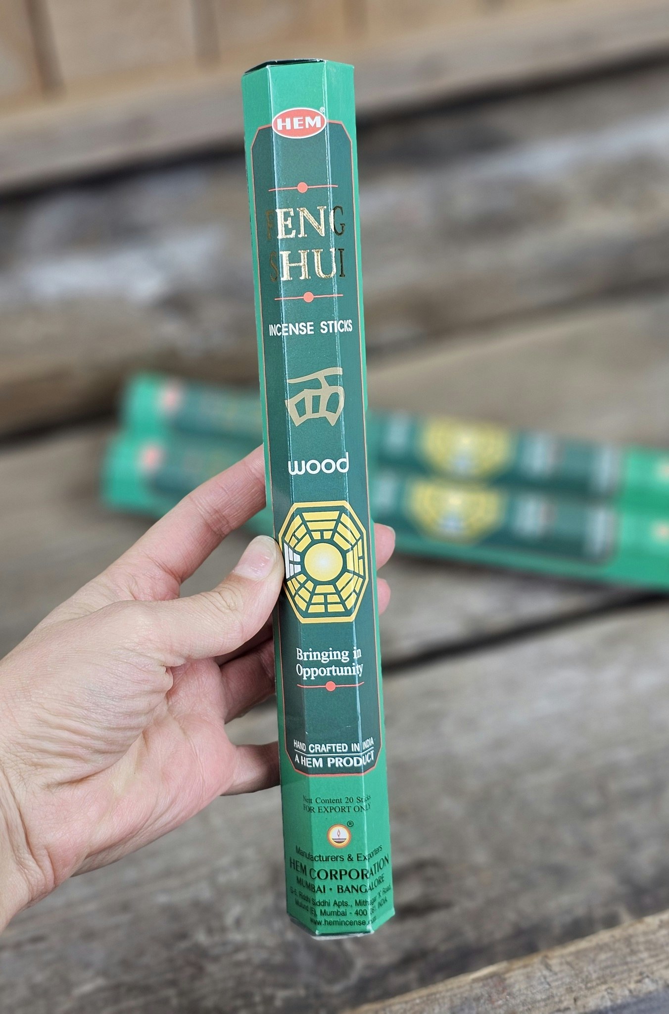 HEM - Feng Shui Wood, rökelsepinnar