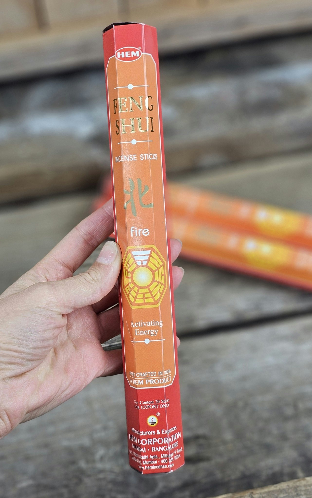 HEM - Feng Shui Fire, rökelsepinnar