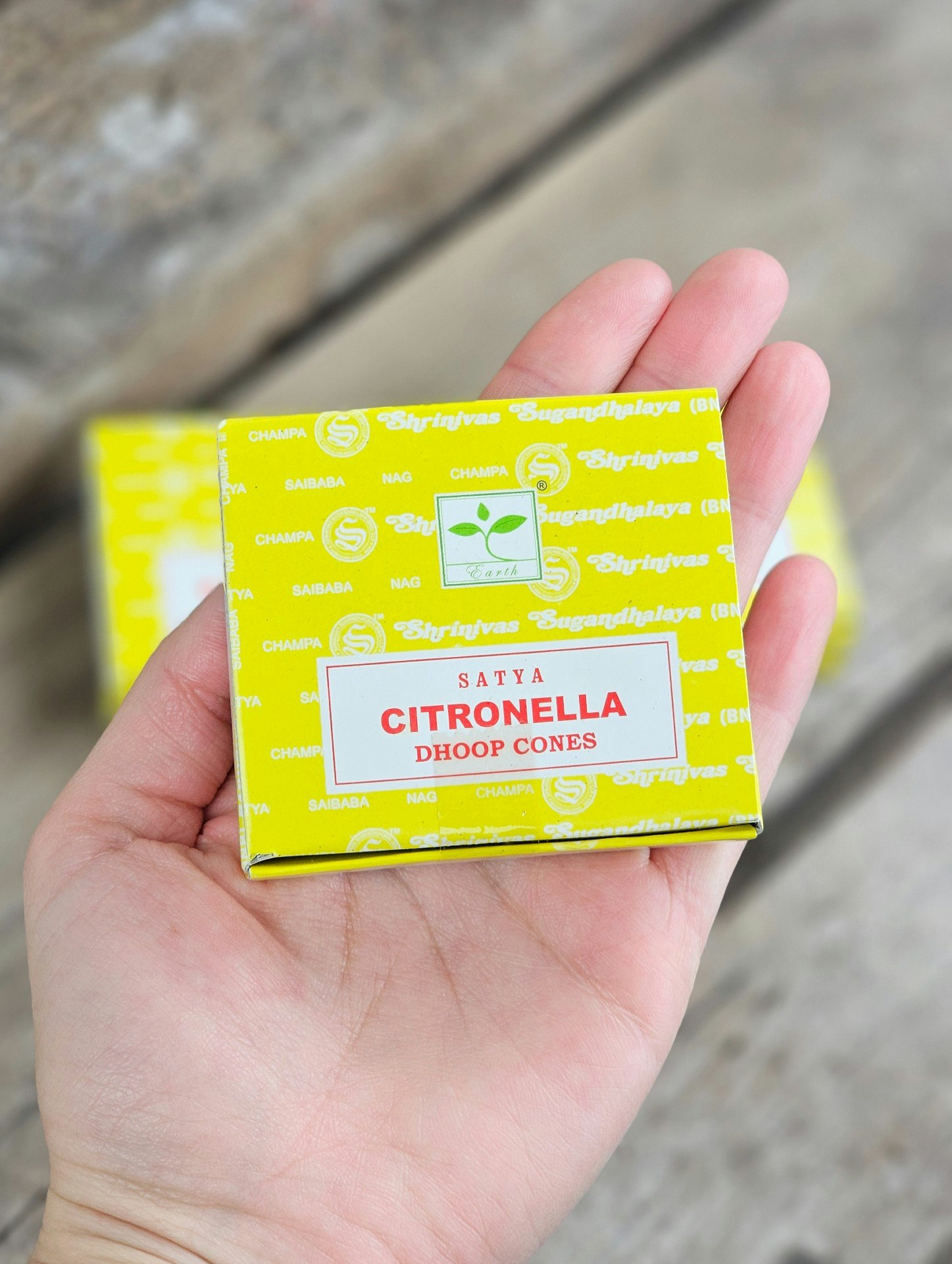 Satya - Citronella, rökelsekoner