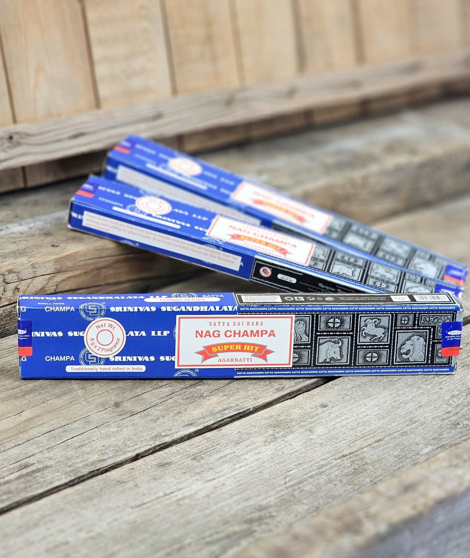 Satya Sai Baba Combo Serie - Nag Champa & Super Hit, rökelsepinnar