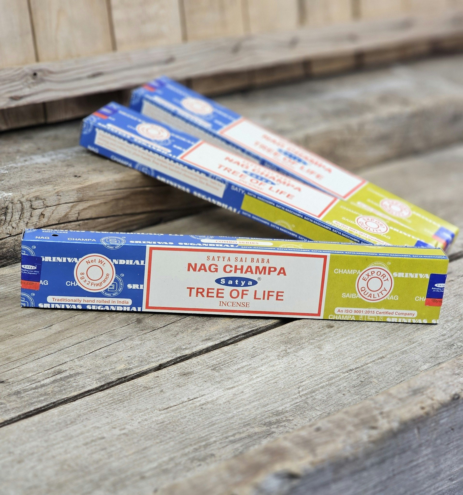 Satya Sai Baba Combo Serie - Nag Champa & Tree Of Life, rökelsepinnar