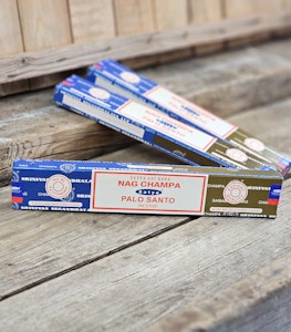 Satya Sai Baba Combo Serie - Nag Champa & Palo Santo, rökelsepinnar