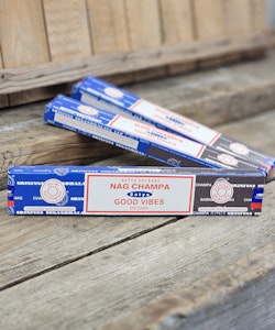 Satya Sai Baba Combo Serie - Nag Champa & Good Vibes, rökelsepinnar