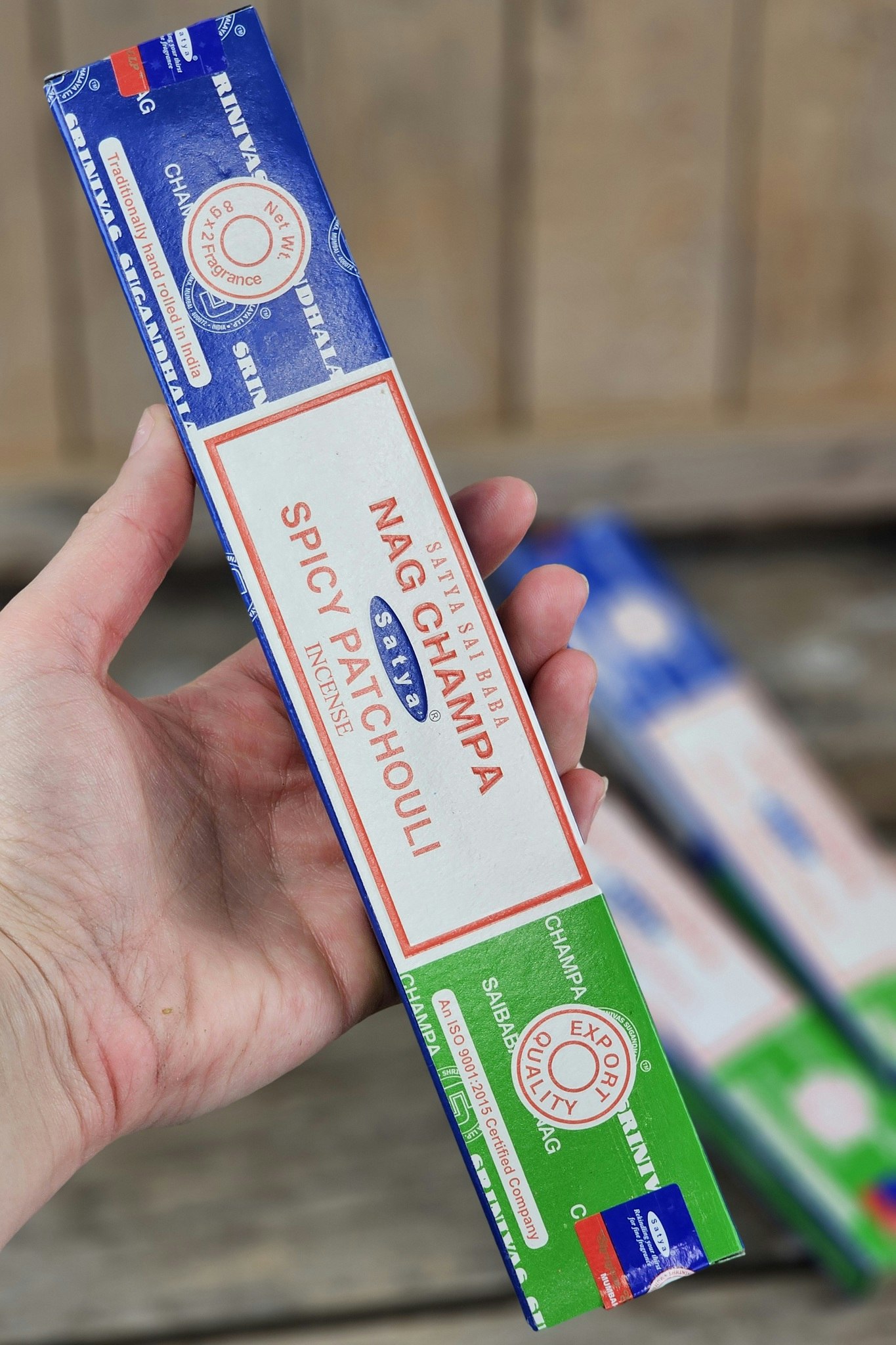 Satya Sai Baba Combo Serie - Nag Champa & Spicy Patchouli, rökelsepinnar