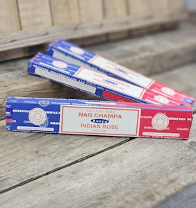 Satya Sai Baba Combo Serie - Nag Champa & Indian Rose, rökelsepinnar
