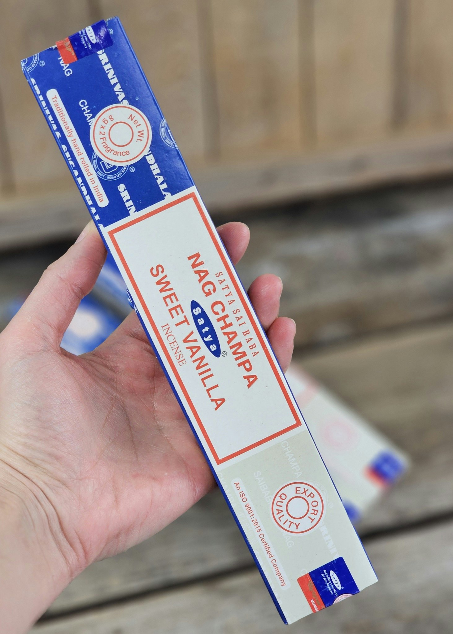 Satya Sai Baba Combo Serie - Nag Champa & Sweet Vanilla, rökelsepinnar