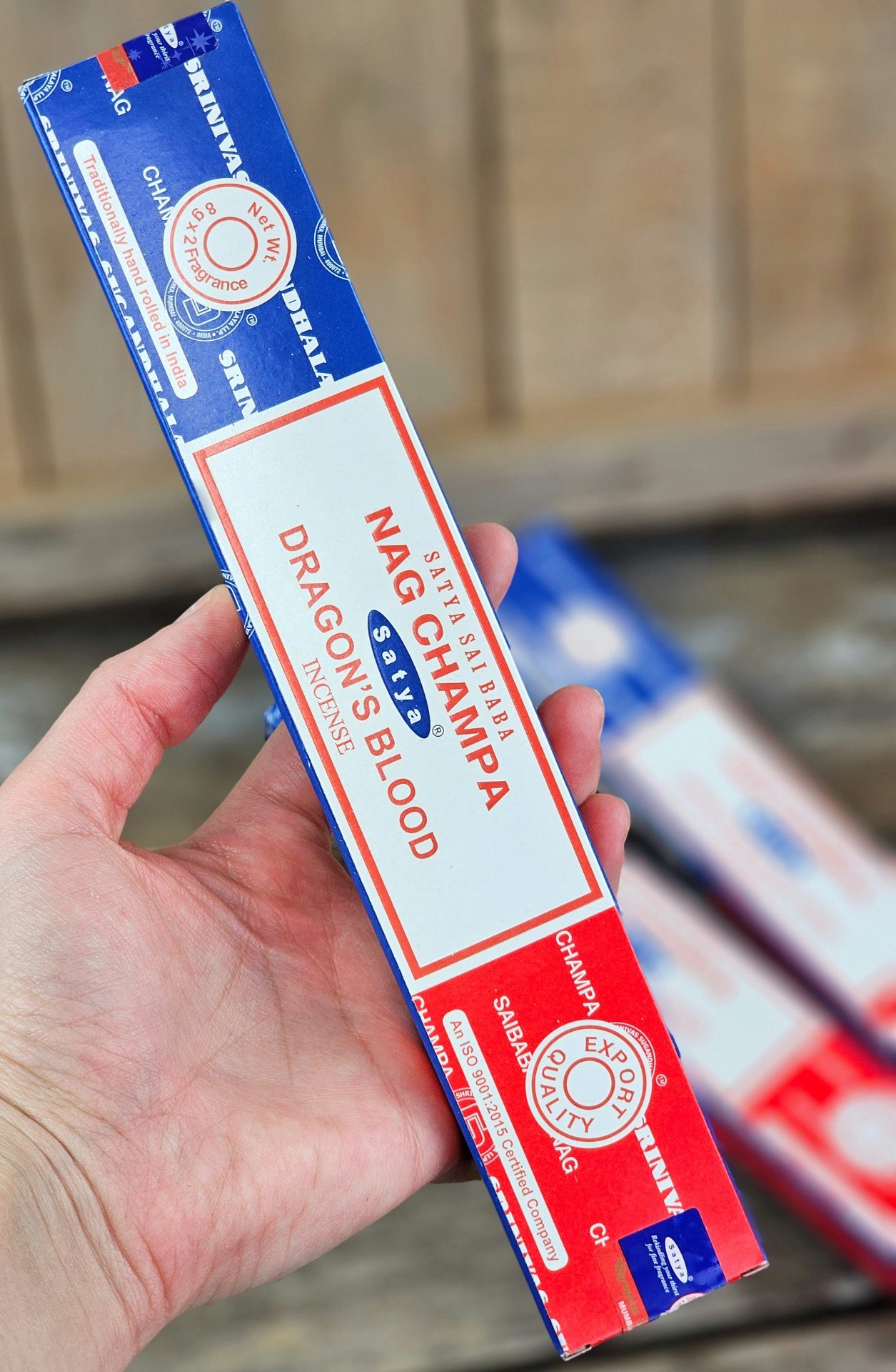 Satya Sai Baba Combo Serie - Nag Champa & Dragon's Blood, rökelsepinnar