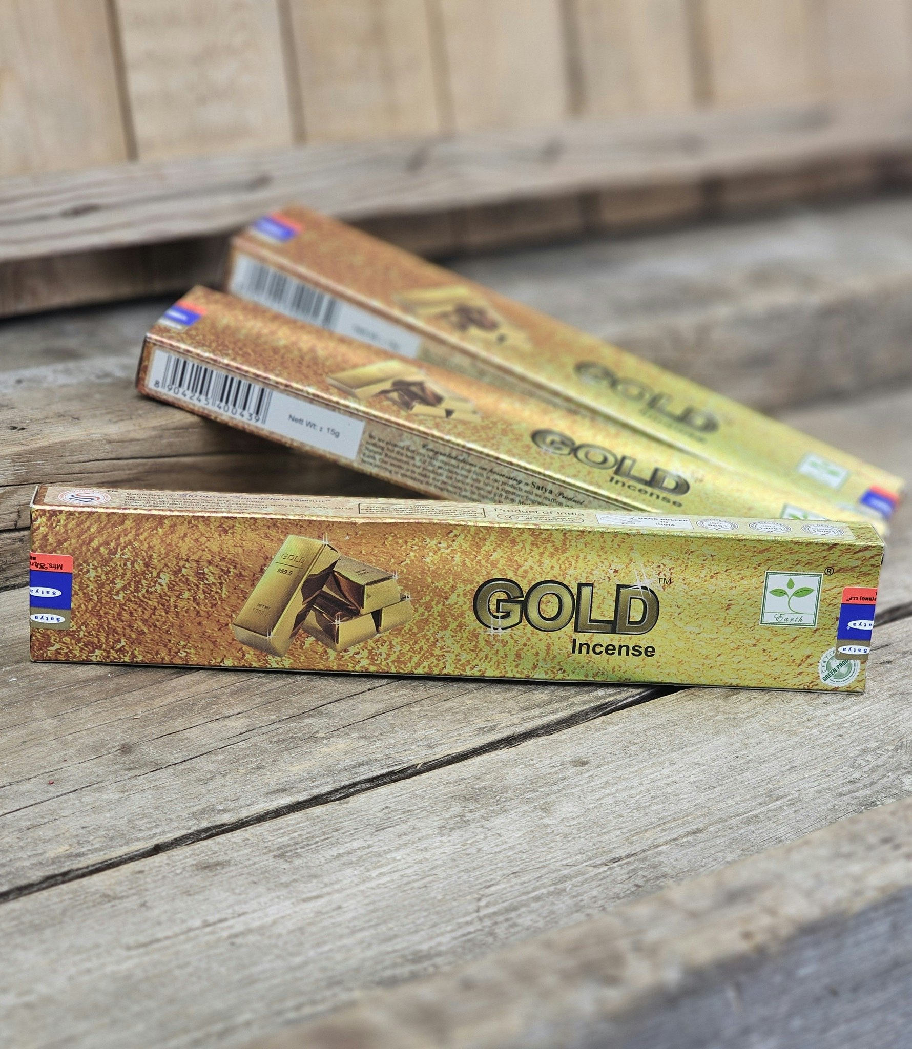 Satya - Gold, rökelsepinnar