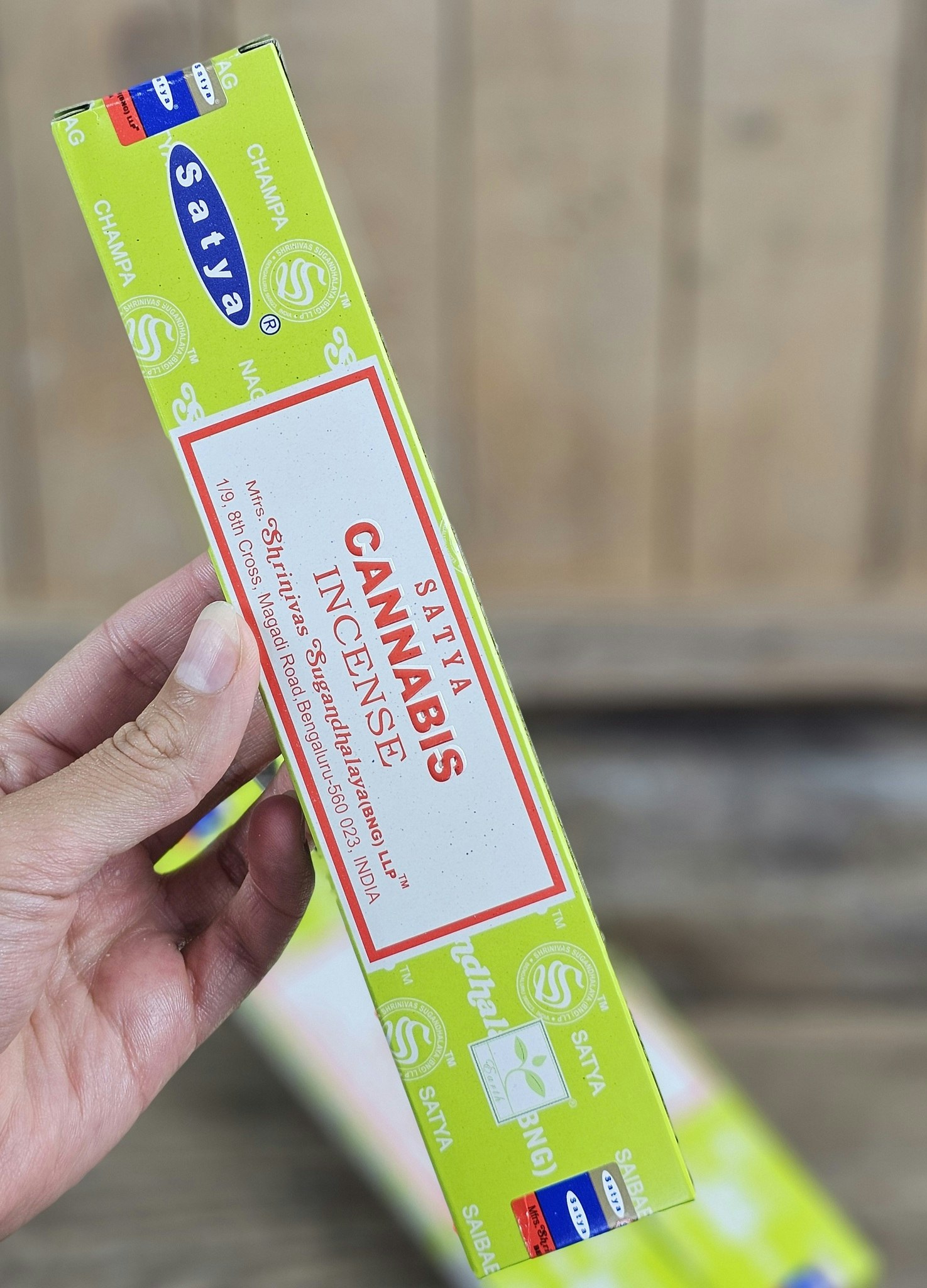 Satya - Cannabis, rökelsepinnar
