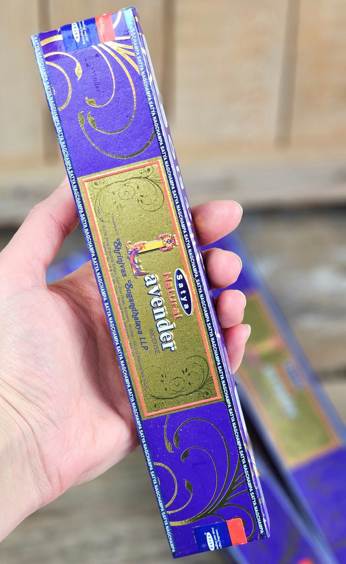 Satya - Natural Lavender, rökelsepinnar