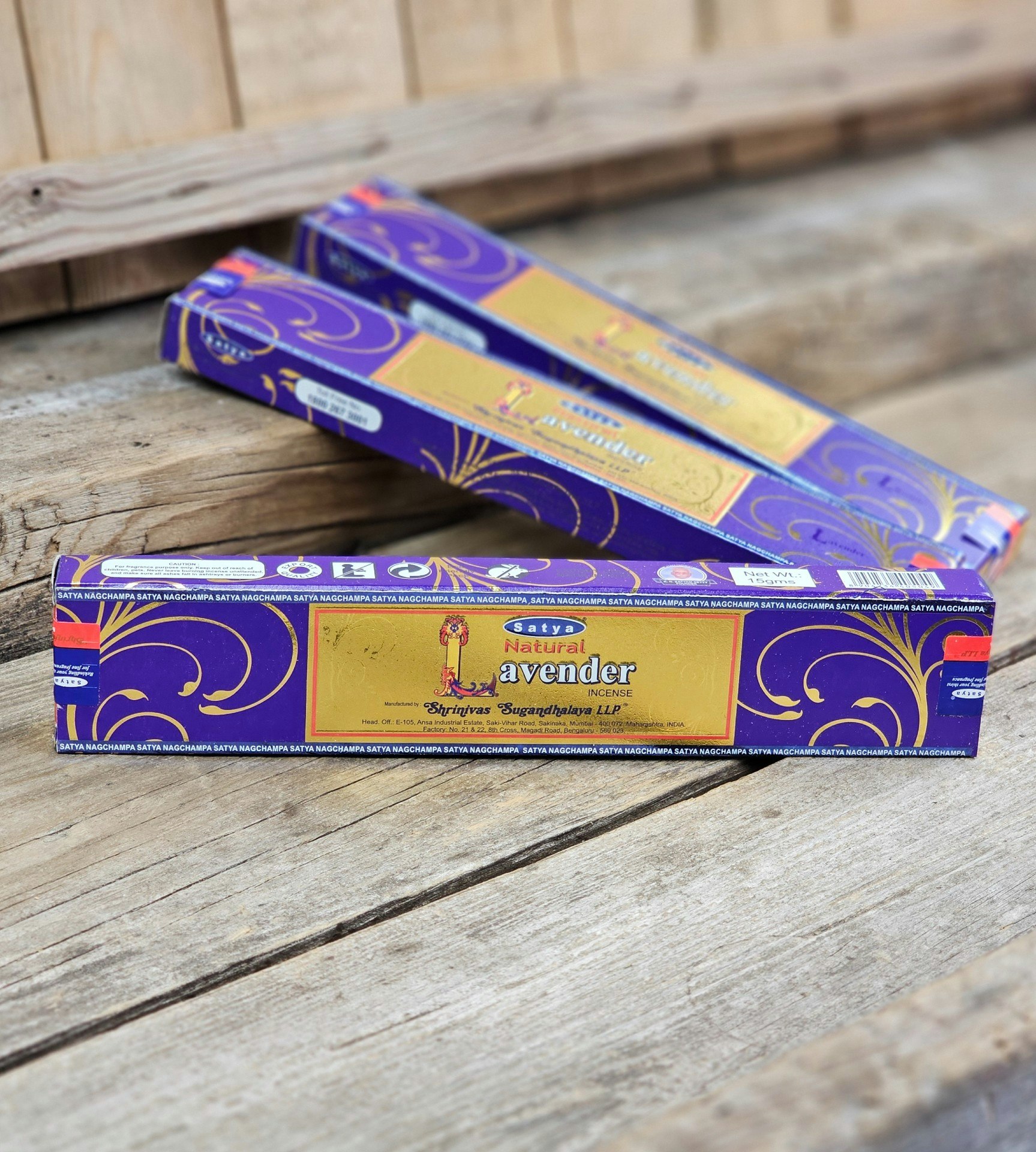 Satya - Natural Lavender, rökelsepinnar