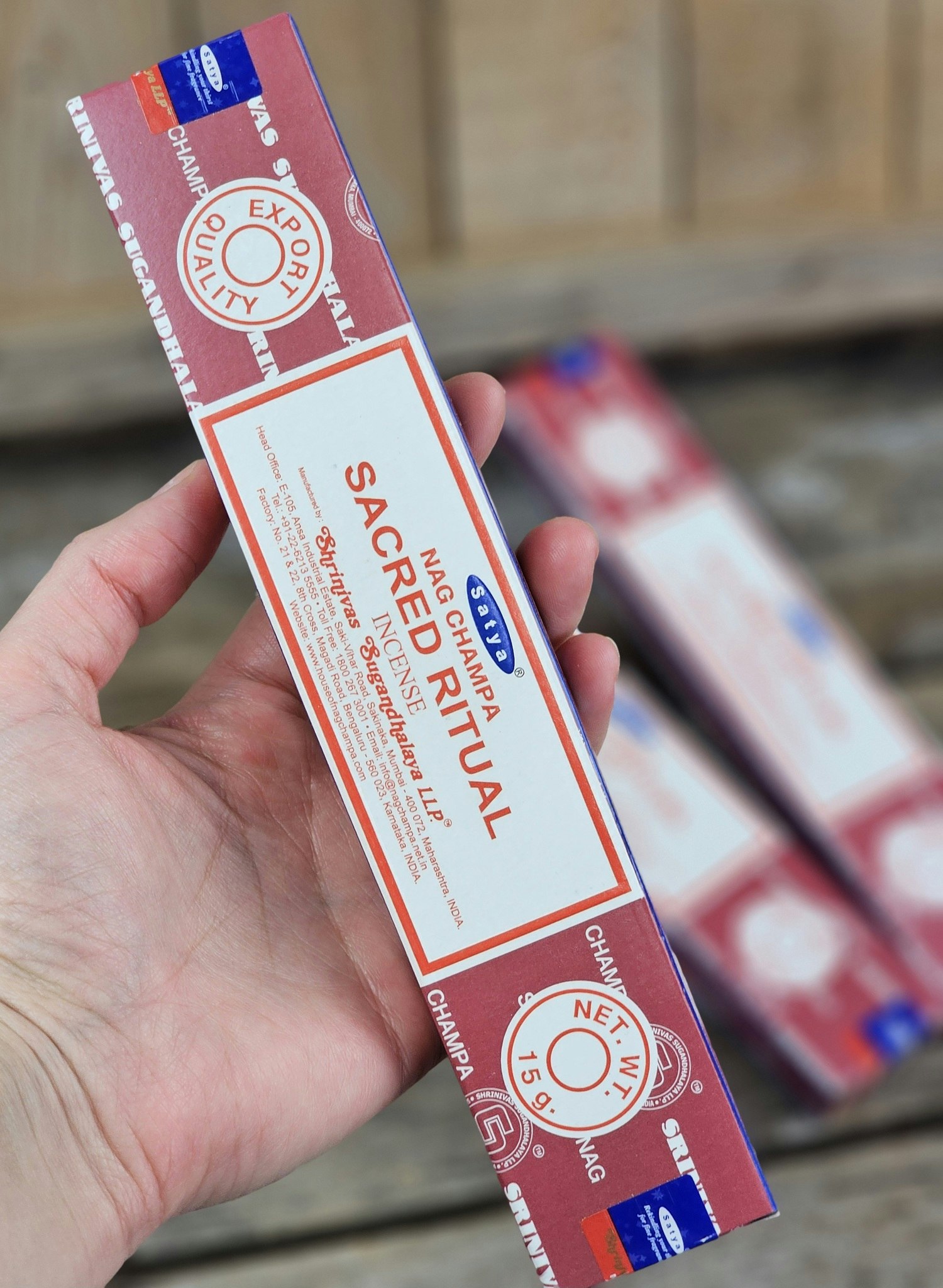 Satya - Nag Champa Sacred Ritual, rökelsepinnar