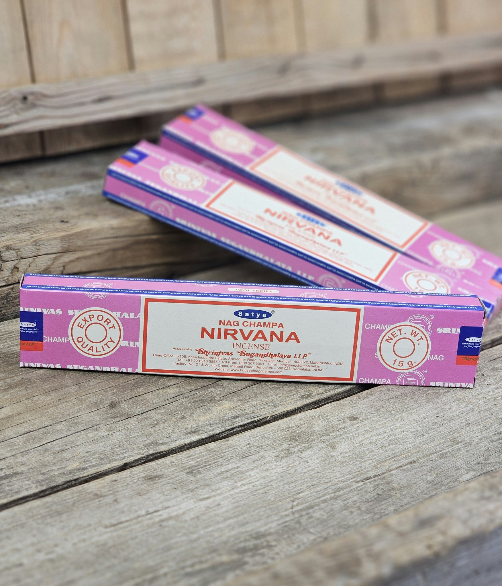 Satya - Nag Champa Nirvana, rökelsepinnar